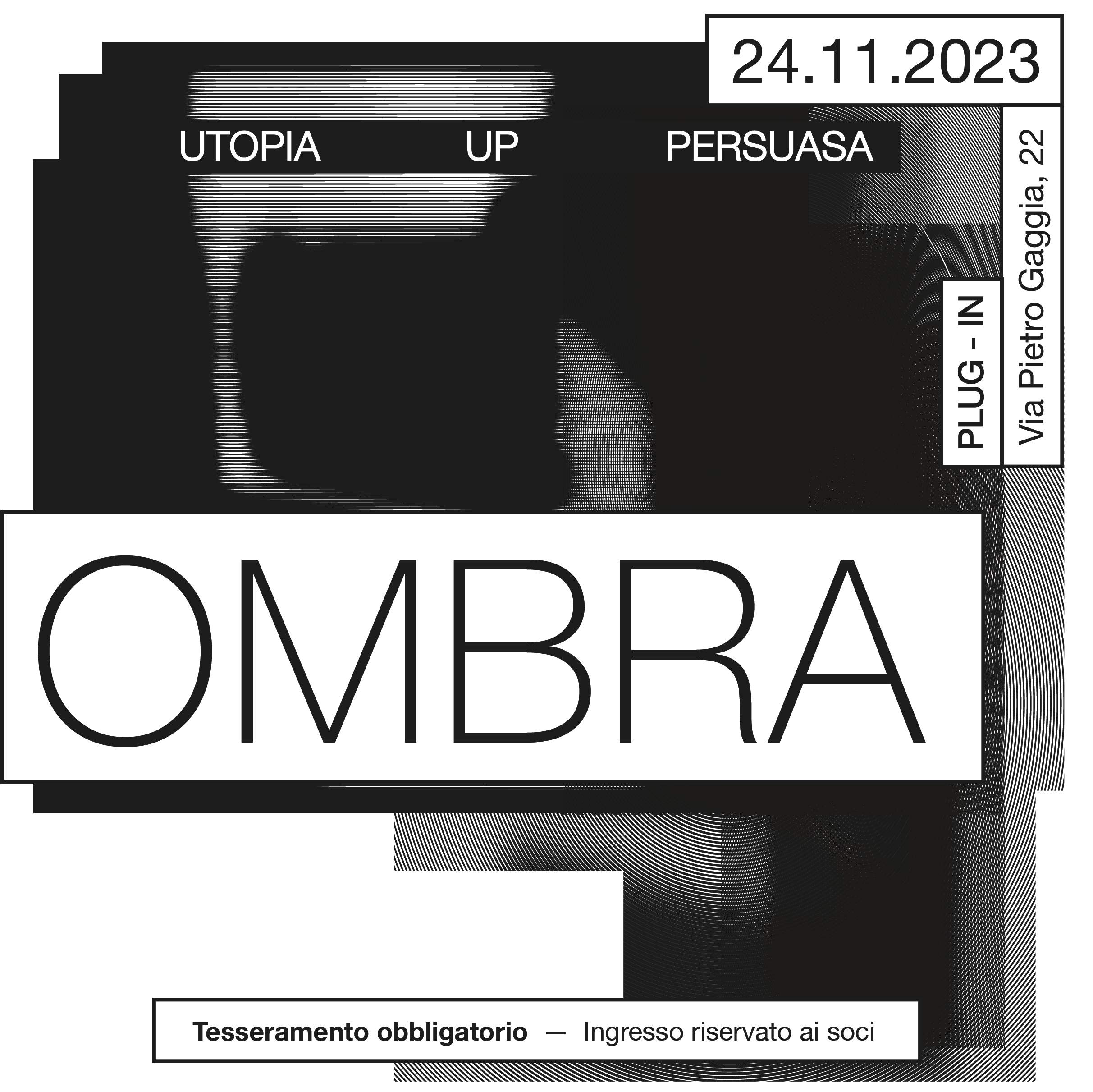 OMBRA - フライヤー表