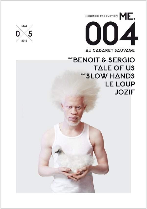 Me.004 - Benoit & Sergio, Tale Of Us, Slow Hands, Le Loup, Jozif - フライヤー表