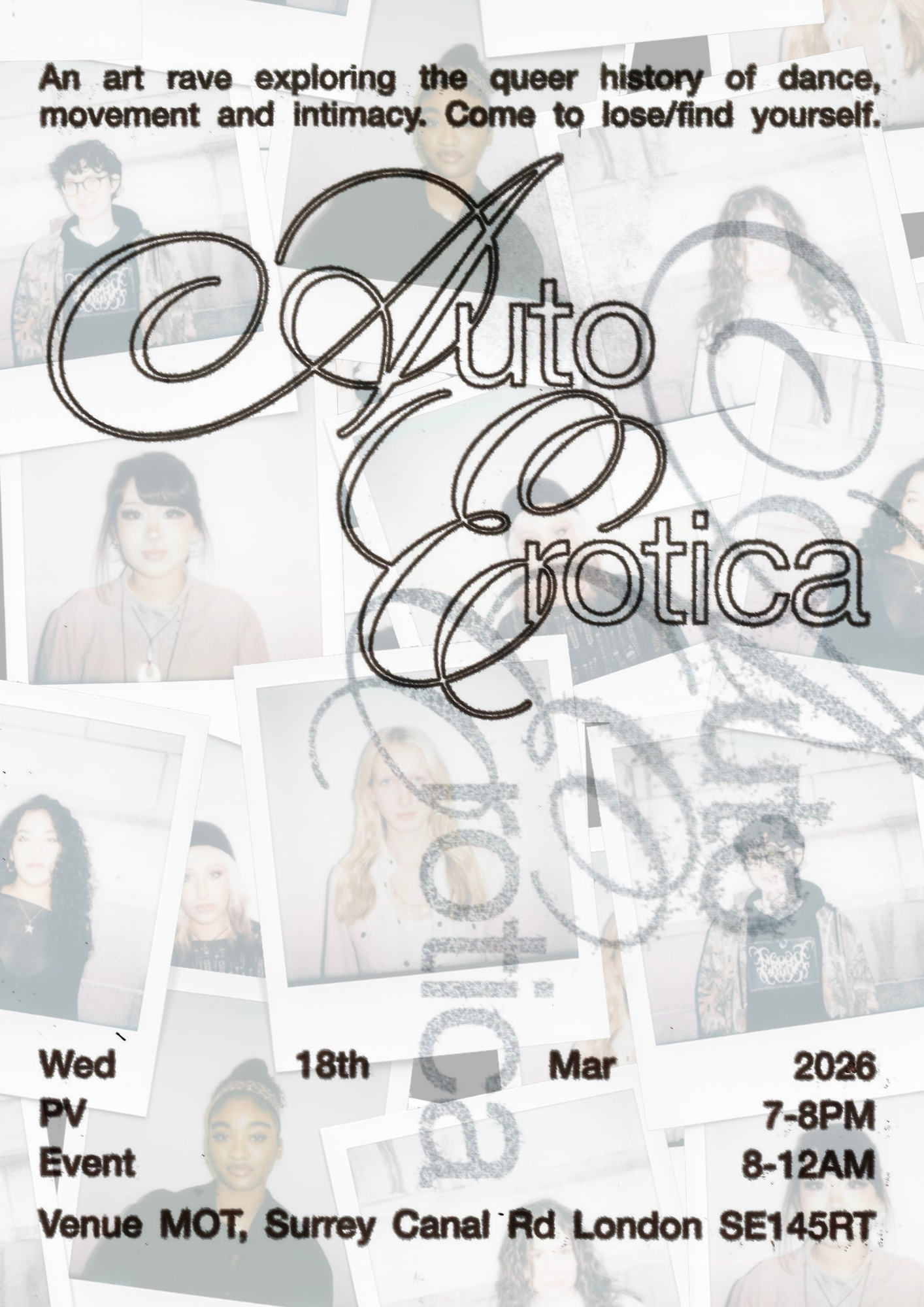 AUTOEROTICA: Art Exhibition + Rave at M.O.T, London
