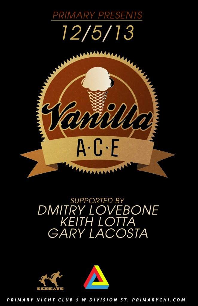 Vanilla Ace, Dmitry Lovebone, Keith Lotta - フライヤー表