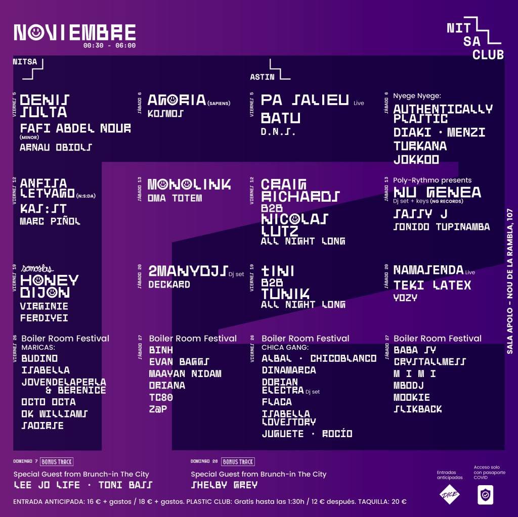 Agoria · Kosmos // Nyege Nyege Authentically Plastic · Diaki · Menzi