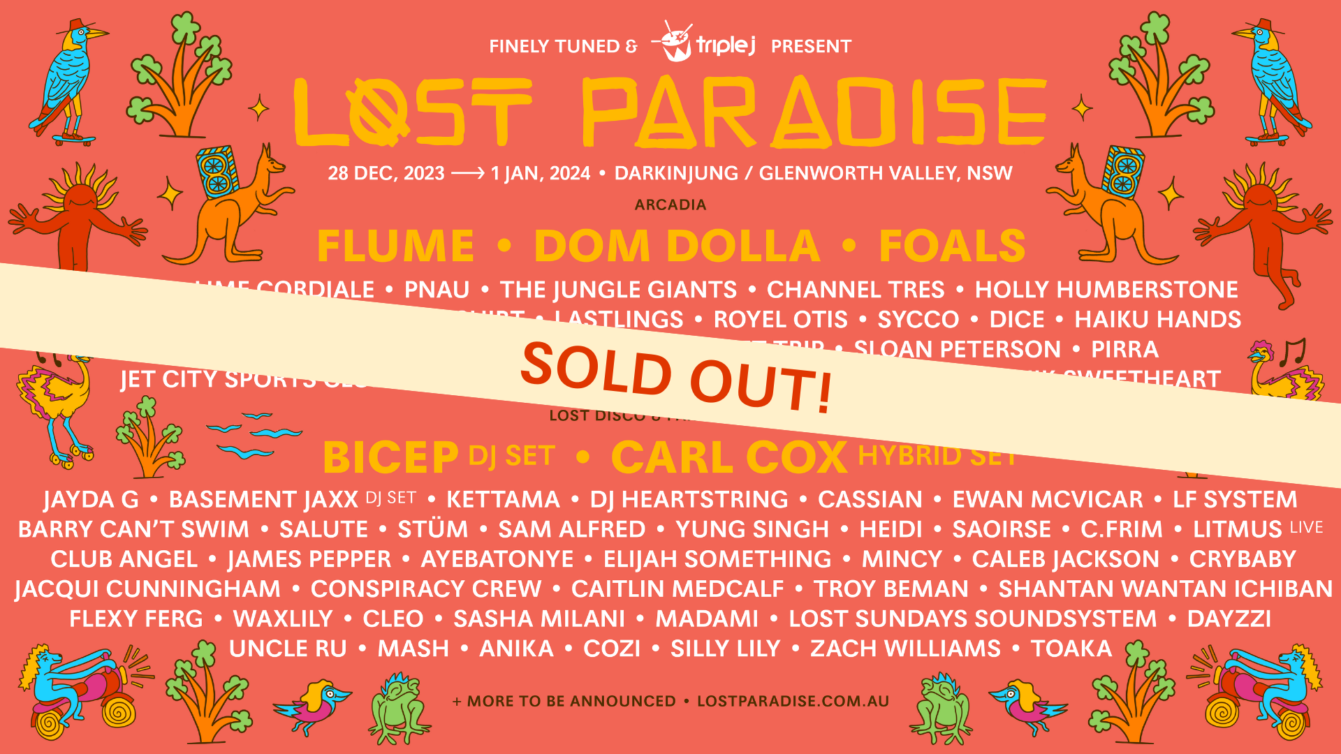 Lost Paradise 2023 [Sold Out] - Página frontal