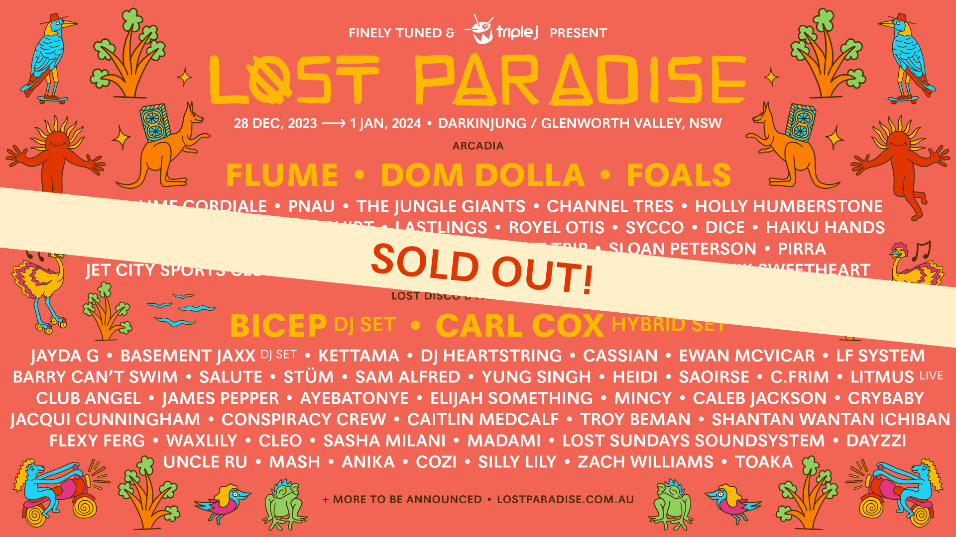 Lost Paradise 2023 [Sold Out] at Glenworth Valley, Sydney