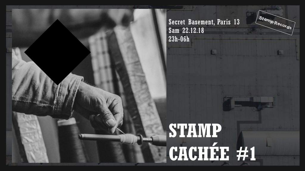 Stamp Cachée #1: Opening - フライヤー表