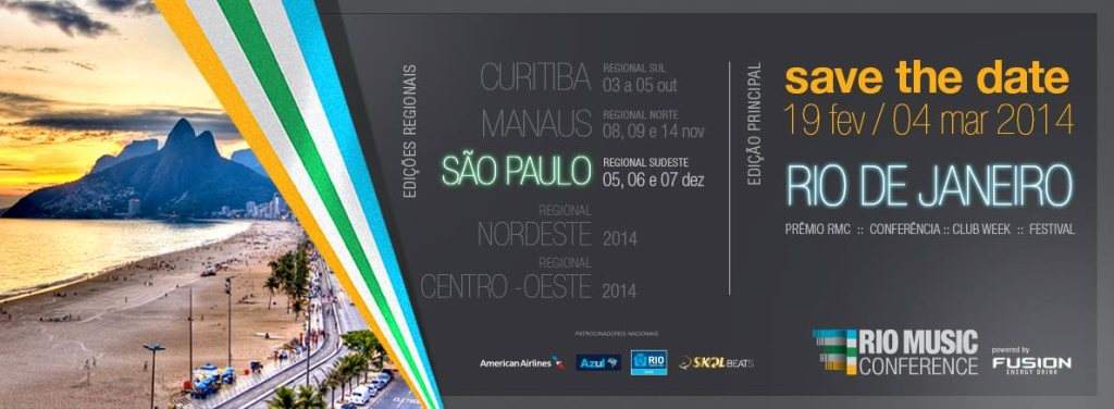 Rio Music Conference 2014 - フライヤー表