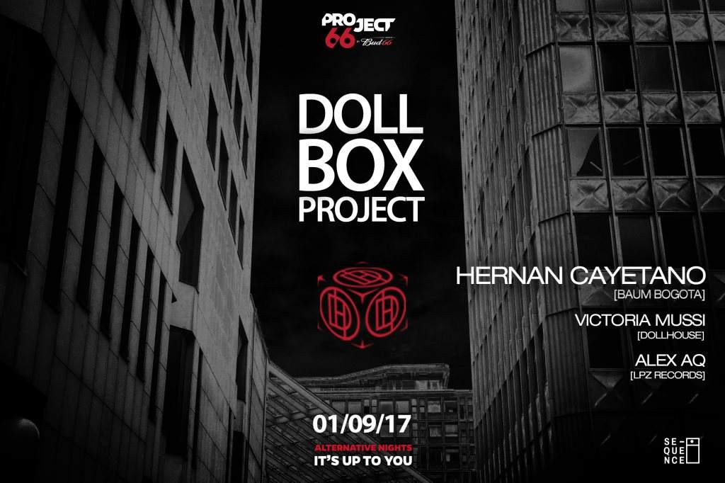 Dollbox Project with Hernan Cayetano, Victoria Mussi & Alex AQ - フライヤー表