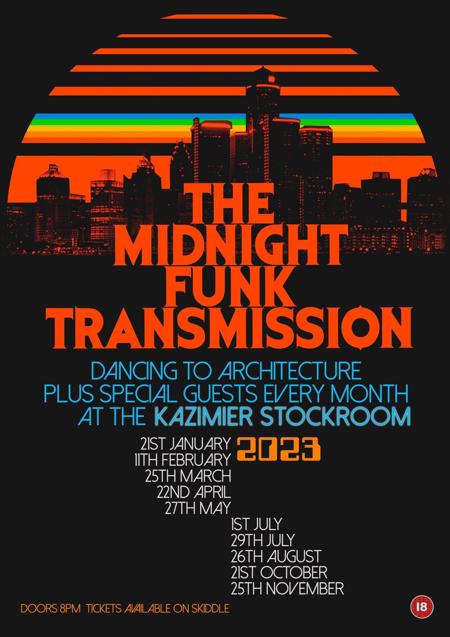 The Midnight Funk Transmission Dancing To Architecture at Kazimier