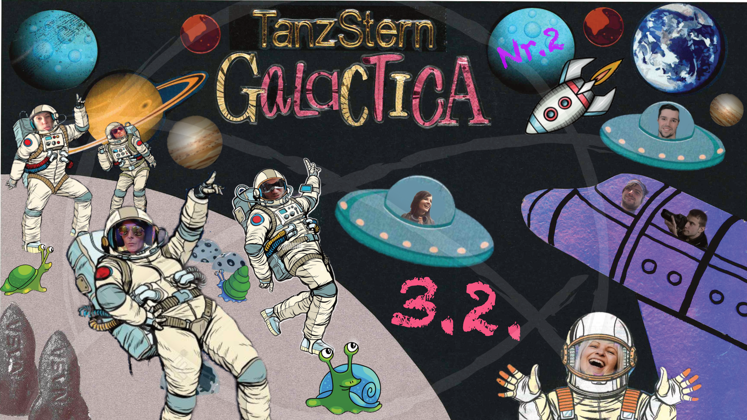 Tanzstern Galaktika Nr. 2 - フライヤー表