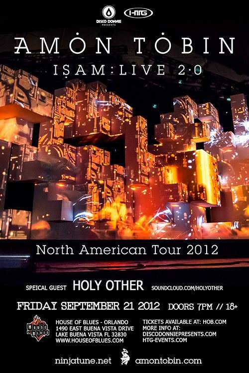 Amon Tobin Isam Live - Página trasera