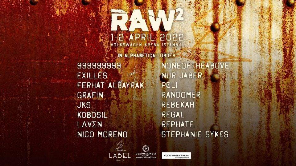 Label Project presents - Raw Square [CANCELLED] - フライヤー表