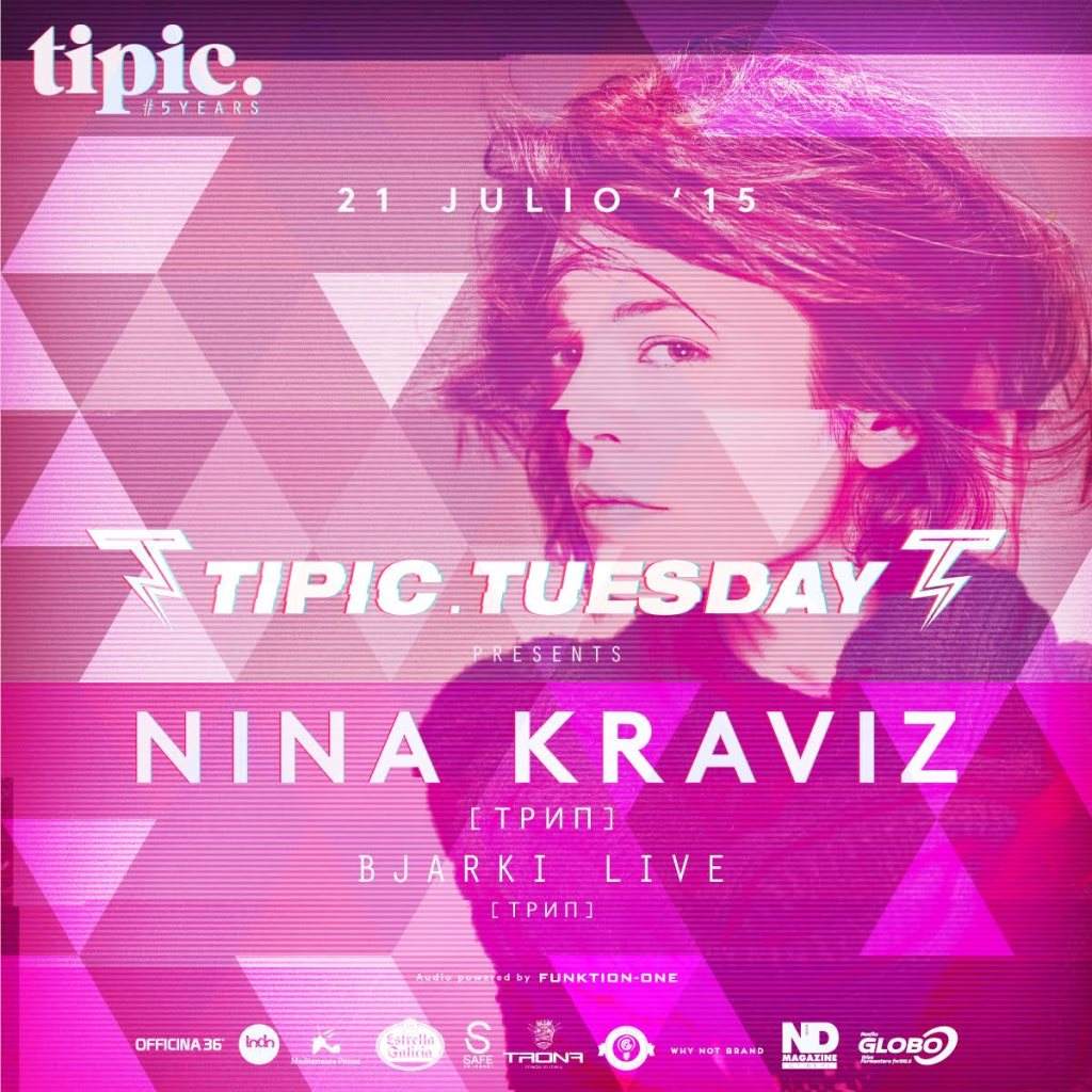 Tipic. Tuesday with Nina Kraviz - Página frontal