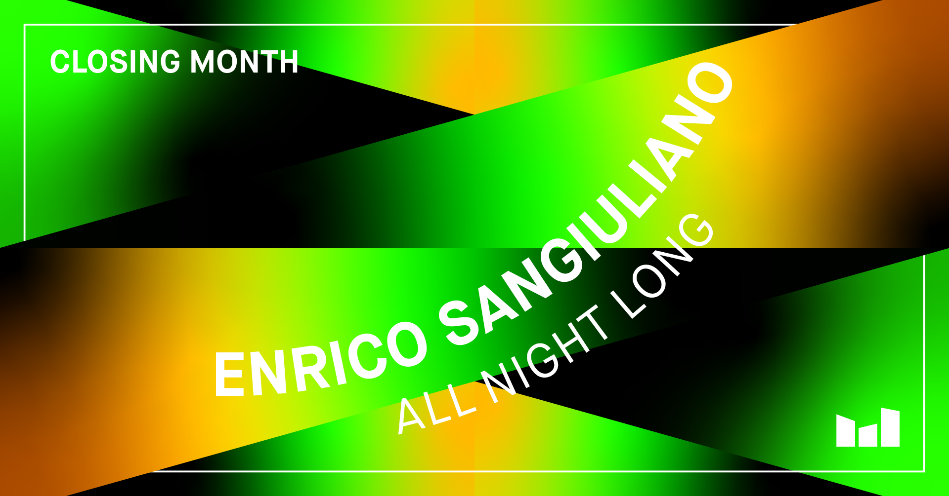 Closing Month - Enrico Sangiuliano presents SOLO #9 - De Marktkantine - Página frontal