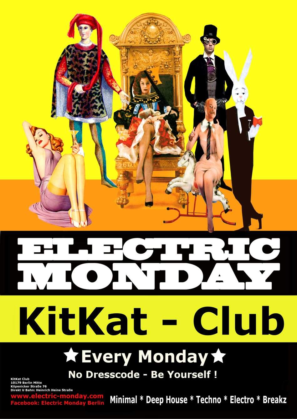 Electric Monday@Kitkat at KitKatClub, Berlin