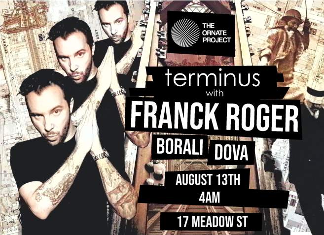 Terminus Afterhours with Franck Roger - フライヤー表