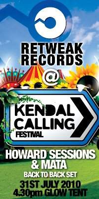 Retweak Records at Kendal Calling Festival - フライヤー表
