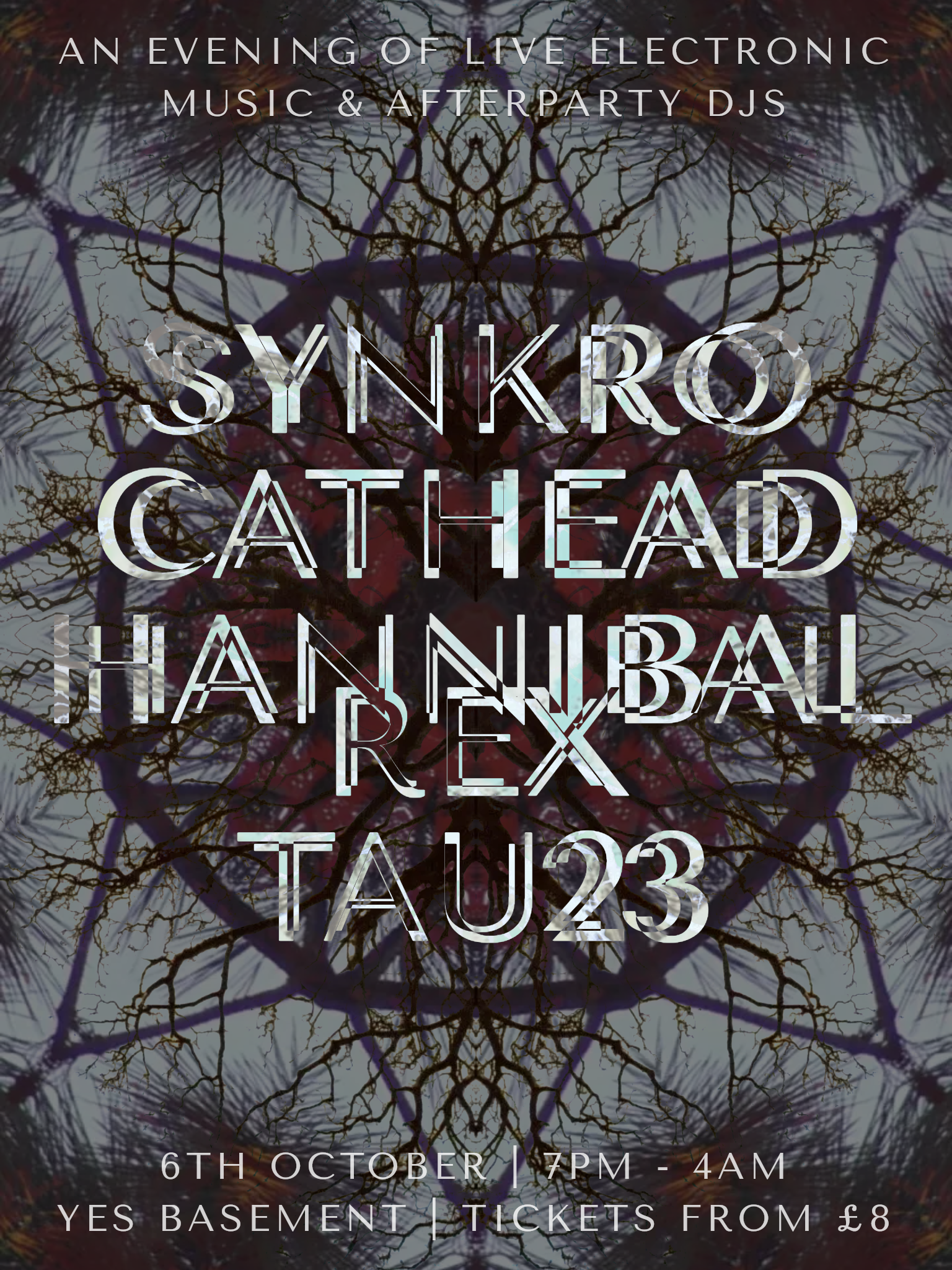 Synkro - catHead - Hannibal Rex - TAU23 - フライヤー表