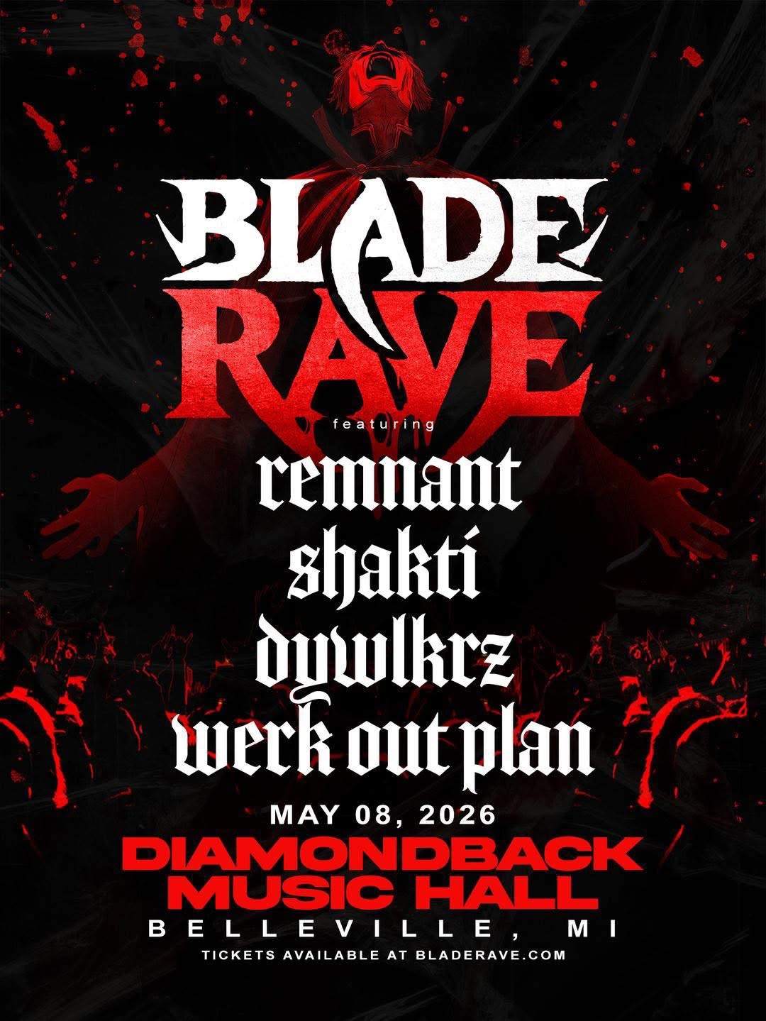 Blade Rave at Diamondback Music Hall, Detroit