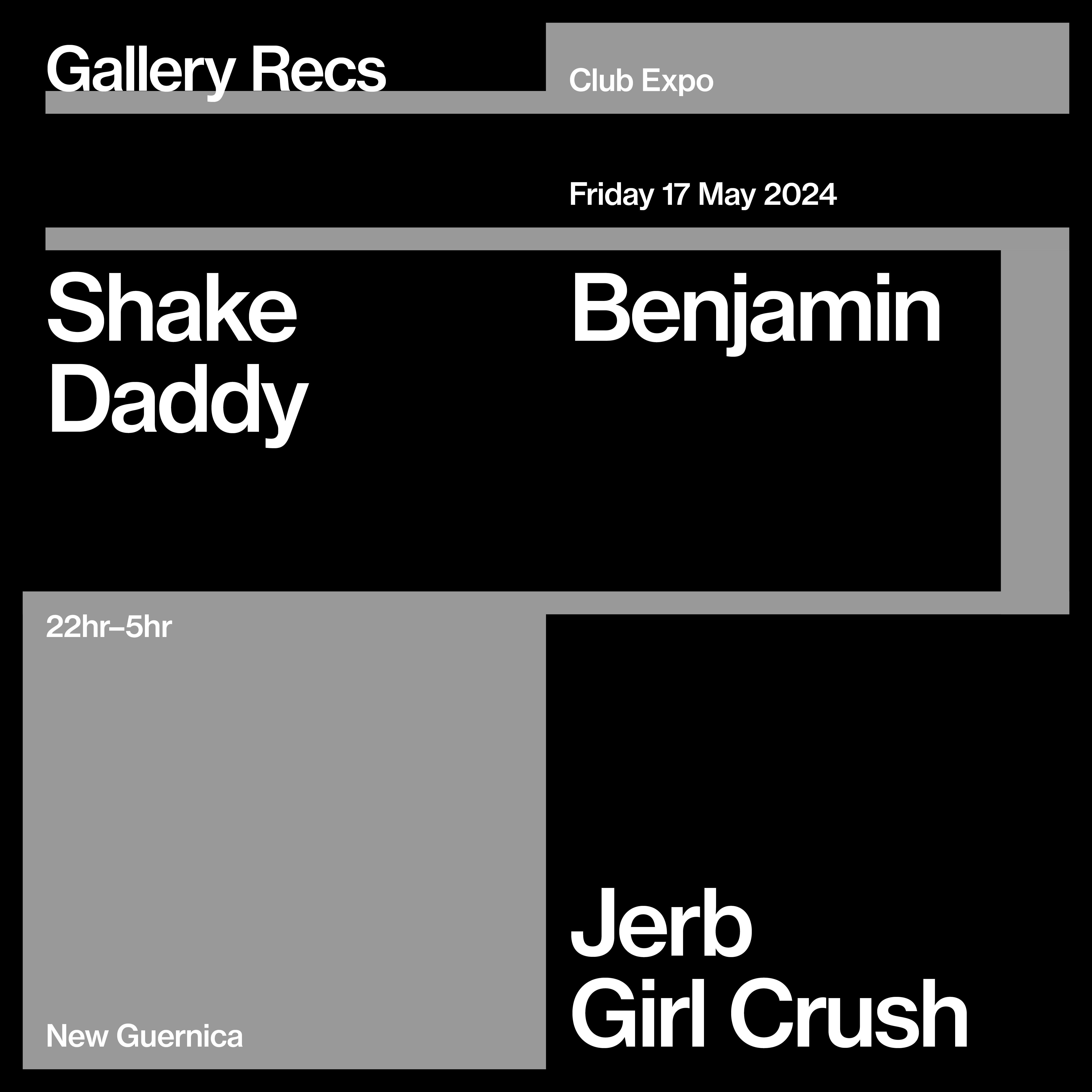 Gallery - Club Expo feat. Shake Daddy, Benjamin, Jerb & Girl Crush - Página frontal