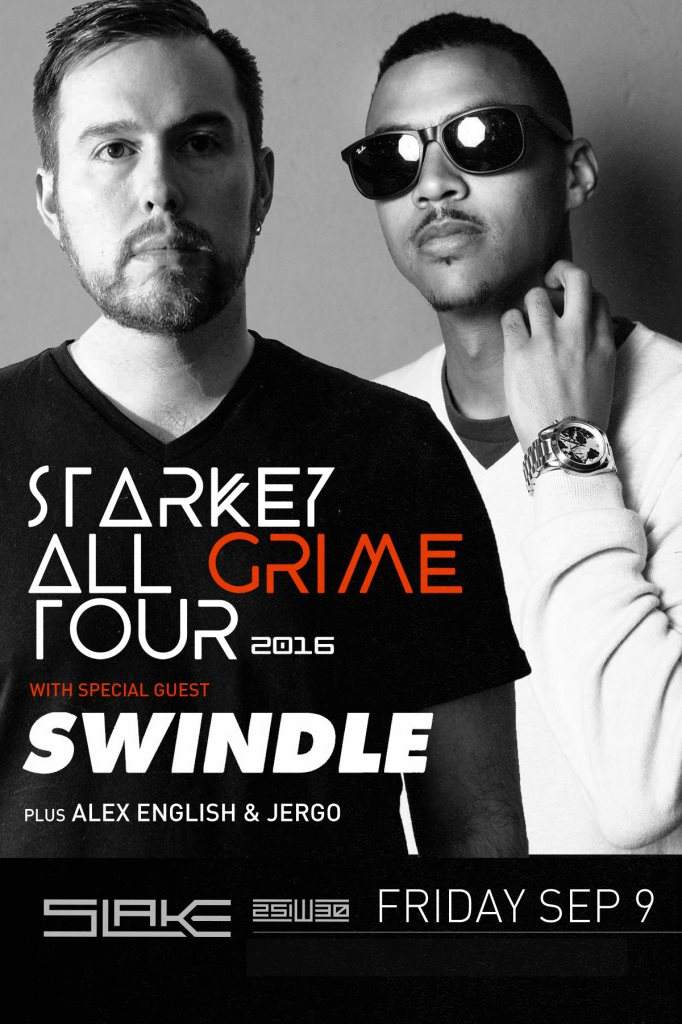 Starkey & Swindle Tour with Alex English & Jergo - フライヤー表