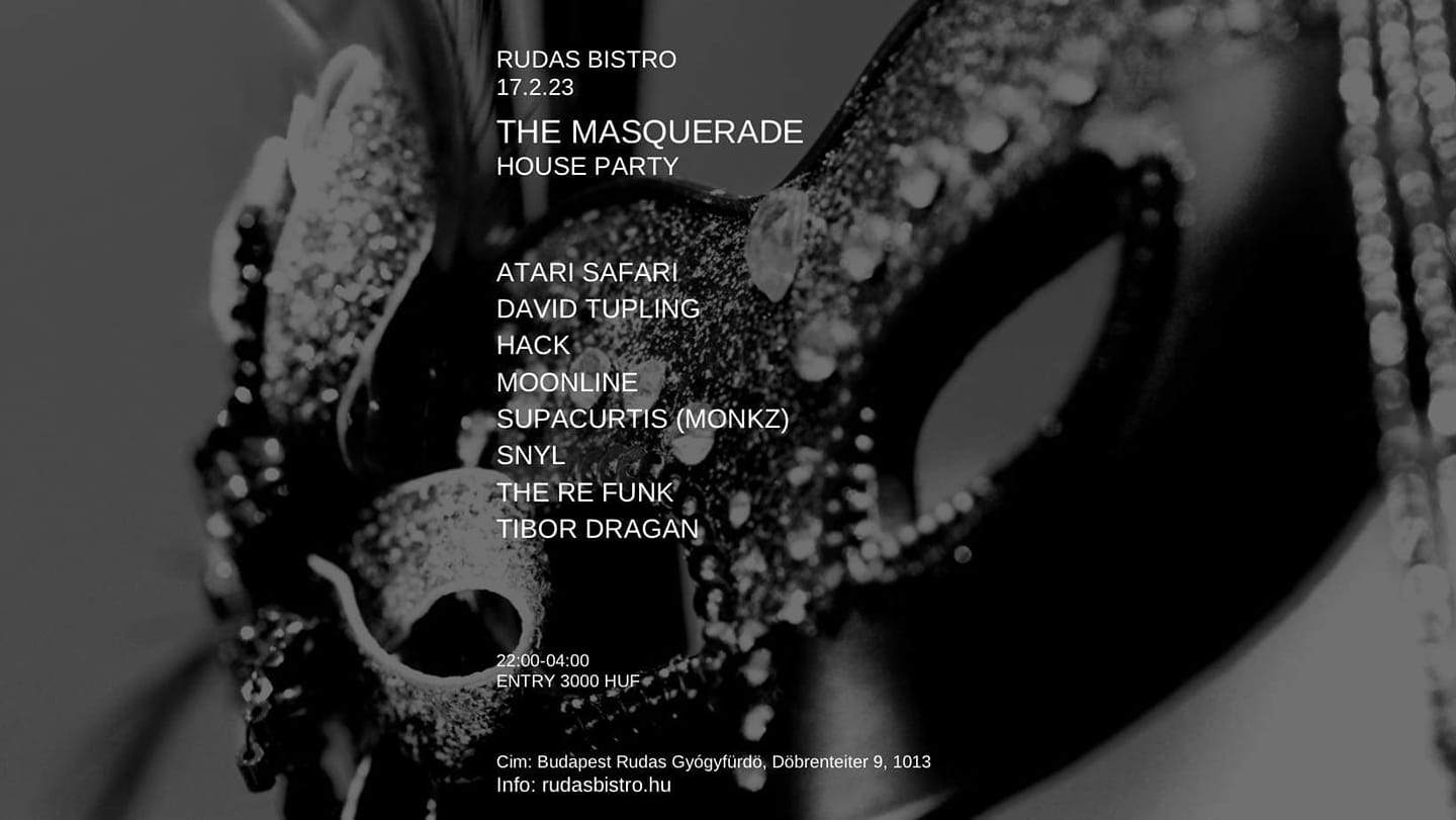 The Masquerade House Party - Página frontal