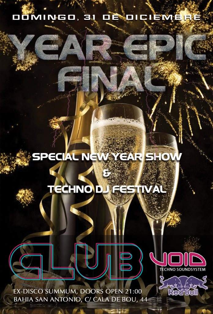New Year Epic Final - Página frontal