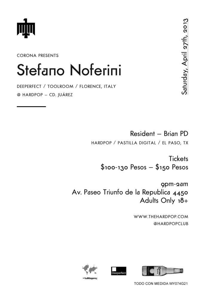 Stefano Noferini - Página trasera