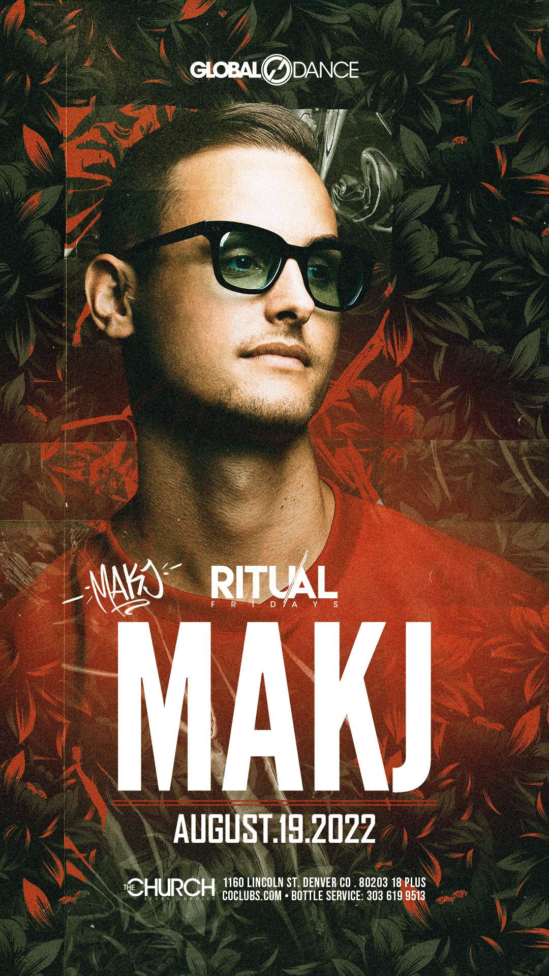 MAKJ bei The Church Nightclub, Denver