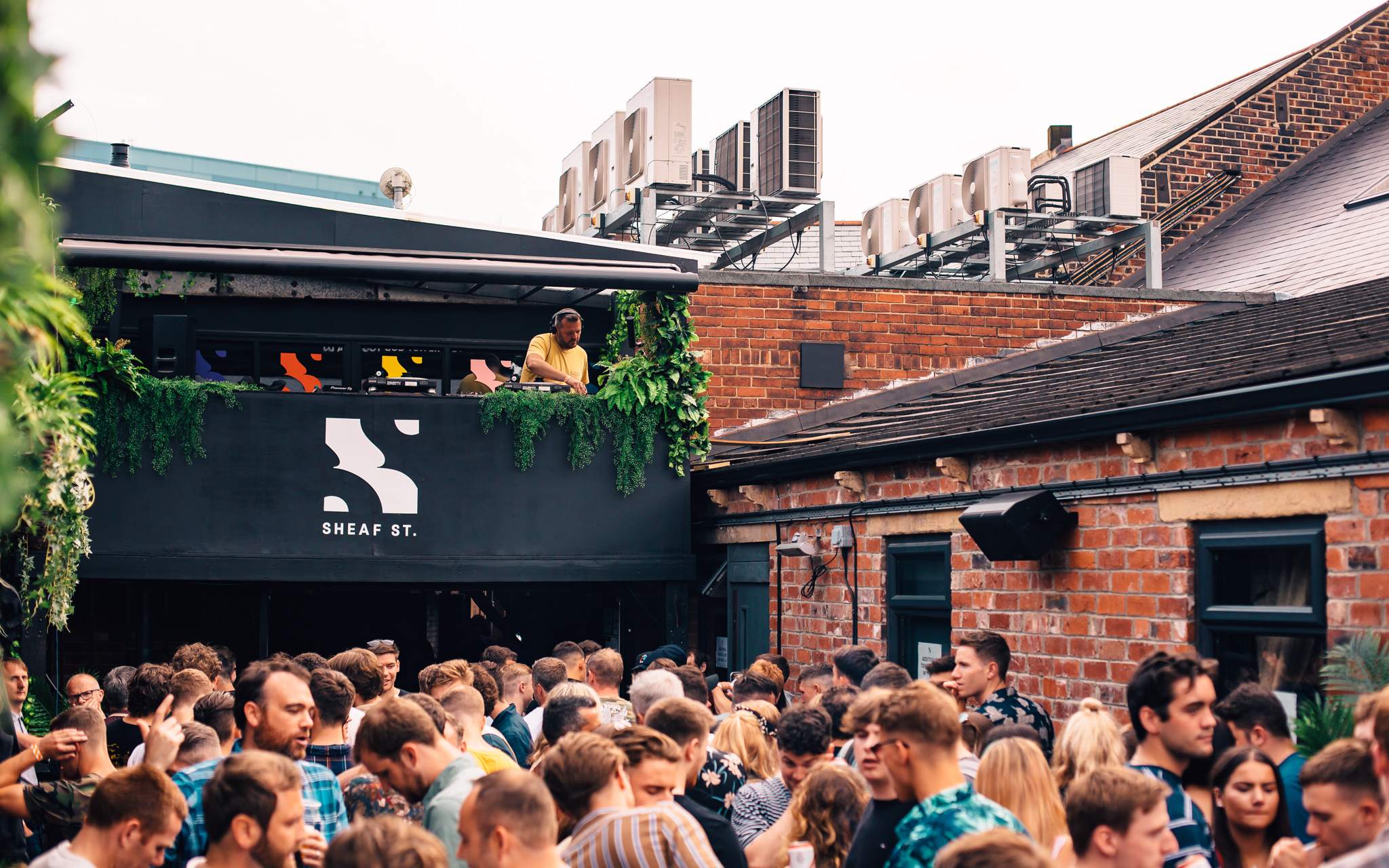 Visualize Max Dean Courtyard Party at Sheaf St, Leeds
