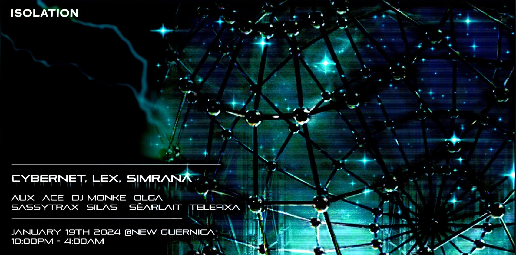 Isolation feat. Cybernet, Lex & Simrana - Página frontal