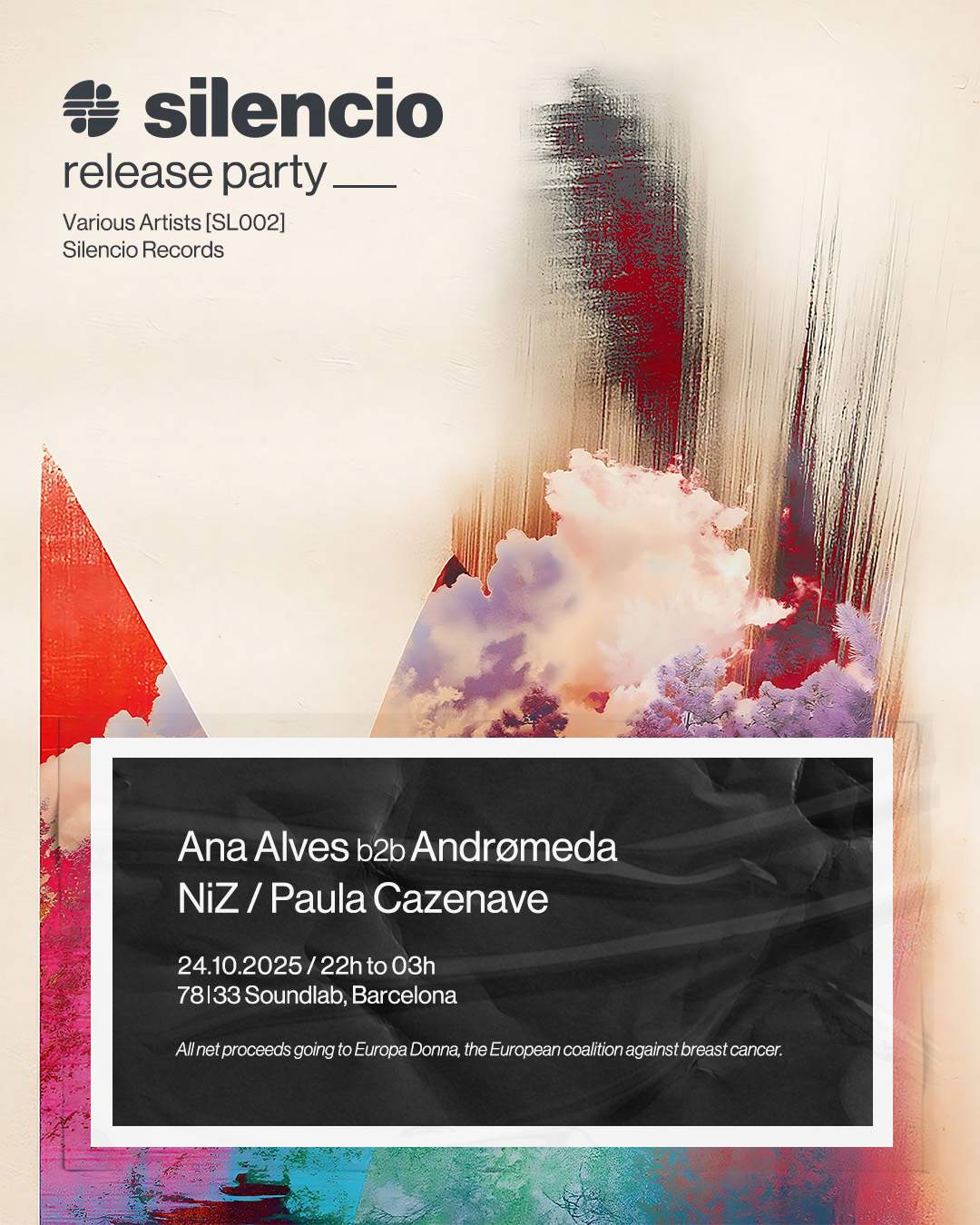 Silencio: Paula Cazenave, NIZ, ANDRØMEDA, Ana Alves [SL002 Release ...