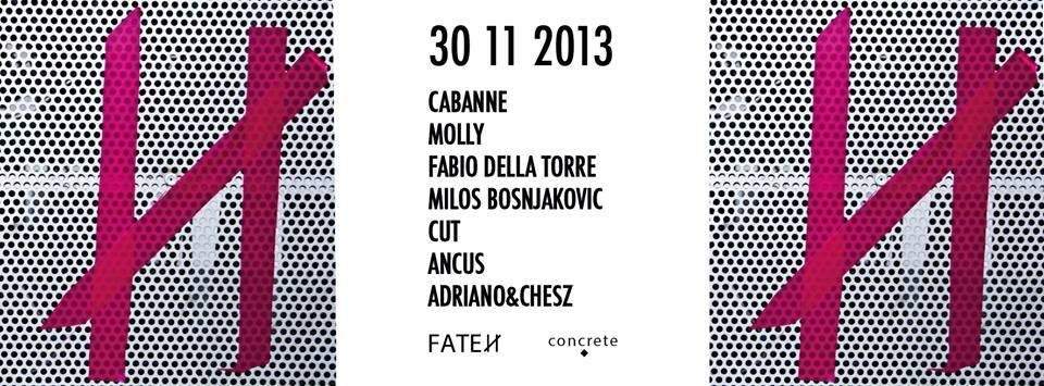 FATE meets CONCRETE resident night - Página frontal