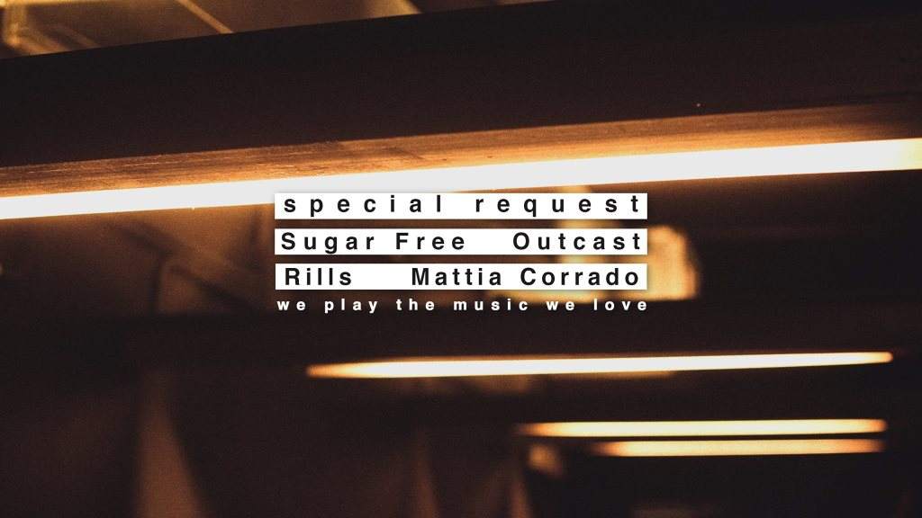 We Play The Music We Love 'Special Request' Feat. Outcast - フライヤー表