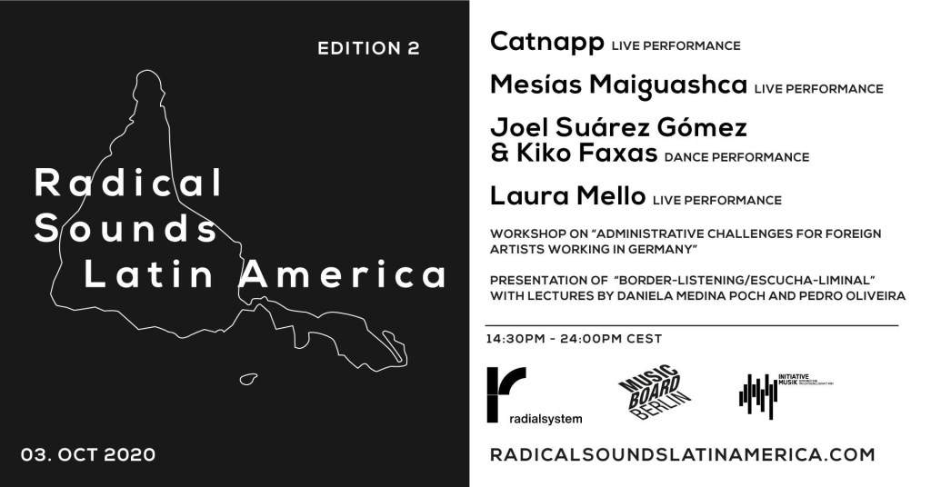 Radical Sounds Latin America 2020 - Day 2 - フライヤー表