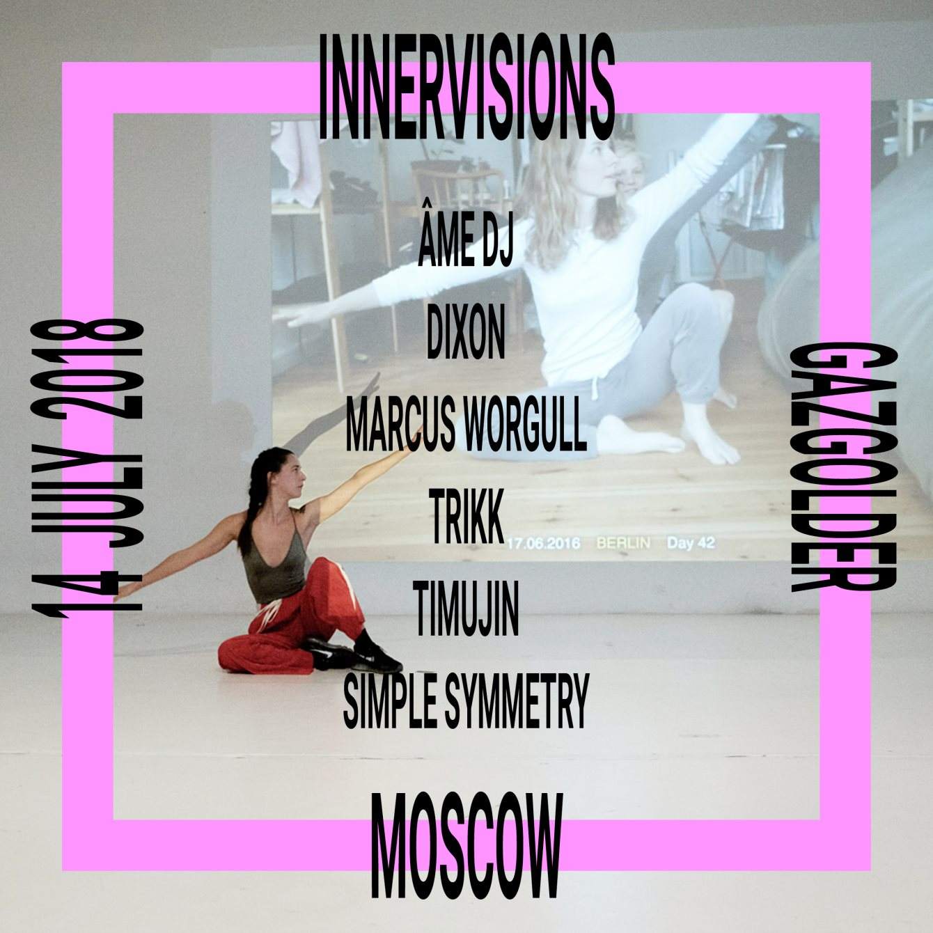 Innervisions Moscow - Página frontal