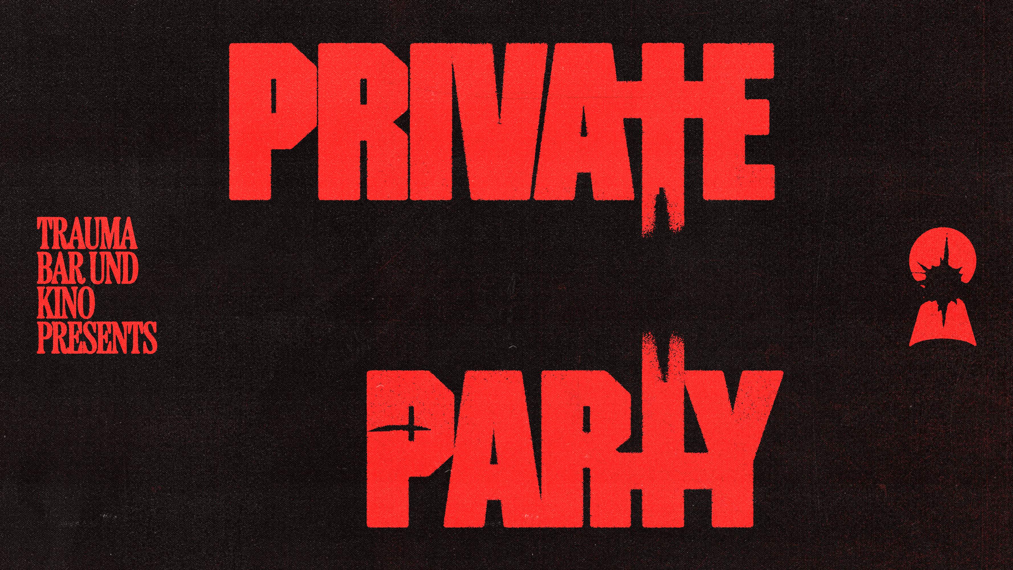 Private Party - フライヤー表