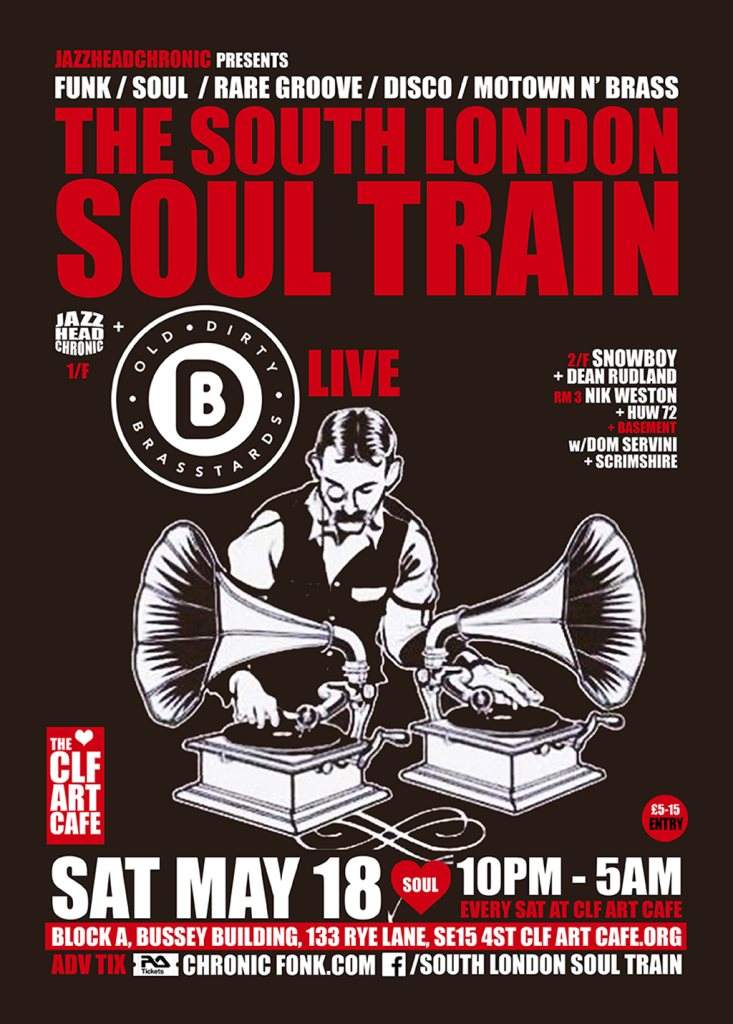 The South London Soul Train with The Old Dirty Brasstards (Live) - More - Página frontal