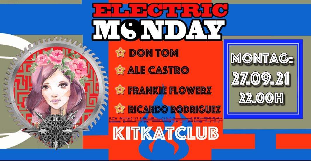 Electric Monday @Kitkat Club - フライヤー表