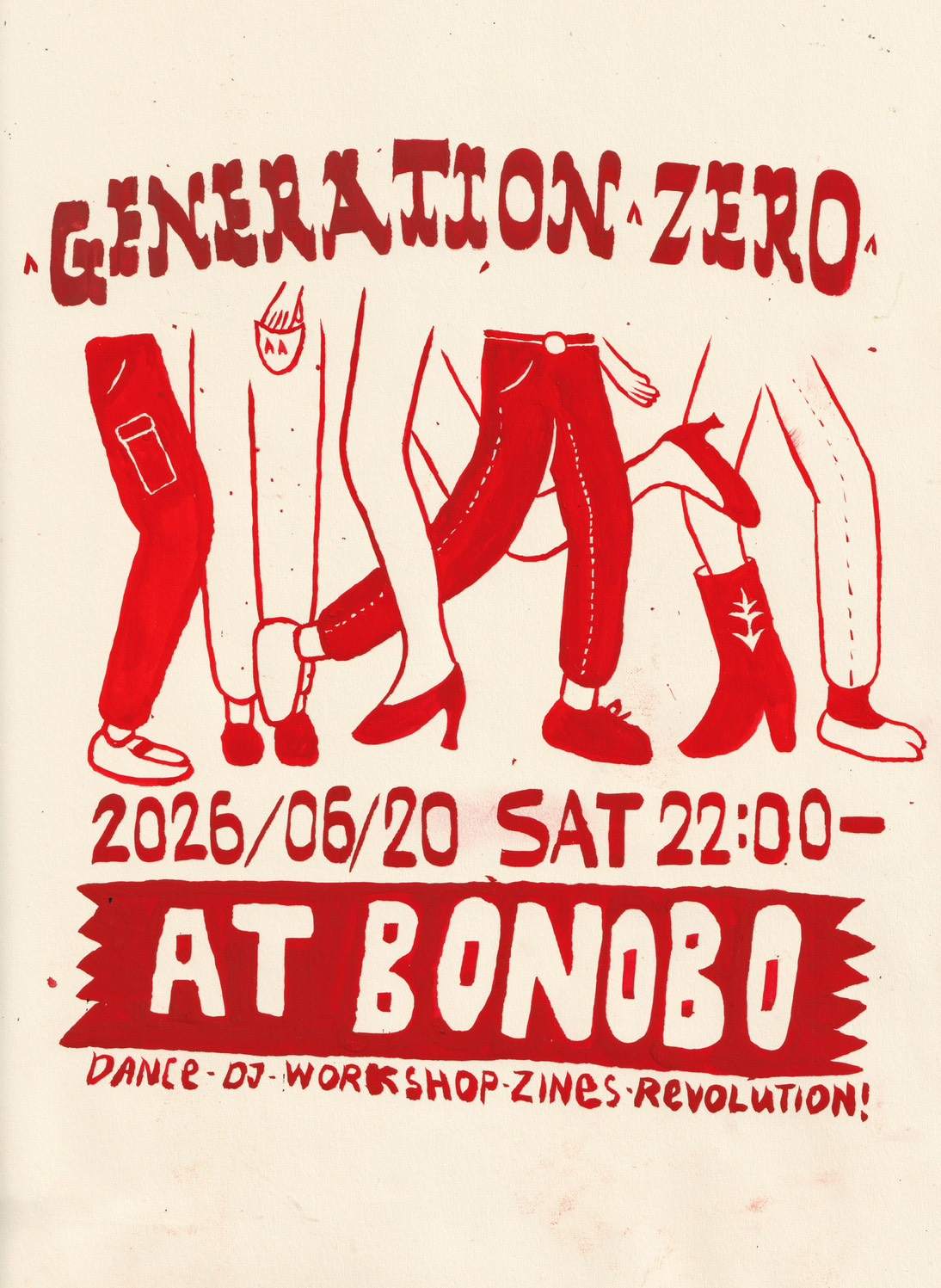 ZØ (zero)vol.8 at Bonobo, Tokyo
