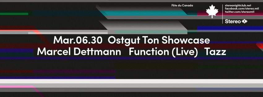 Ostgut Ton Showcase: Marcel Dettmann & Function - Página frontal