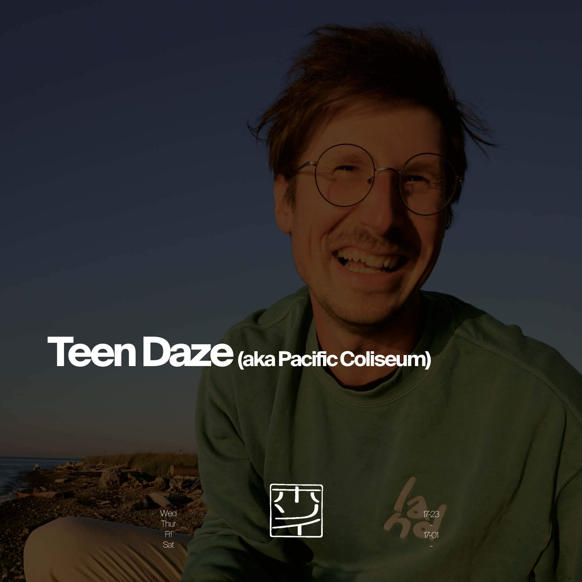 Teen Daze at Hosoi Stockholm flyer