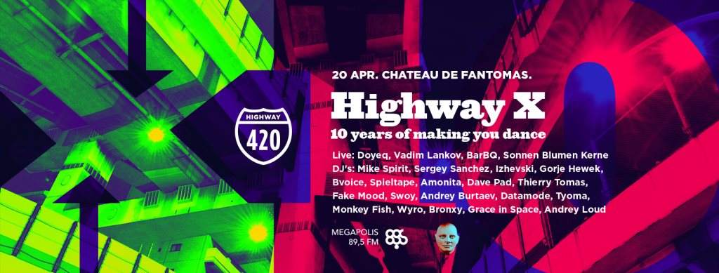 10 Years Highway - Página frontal