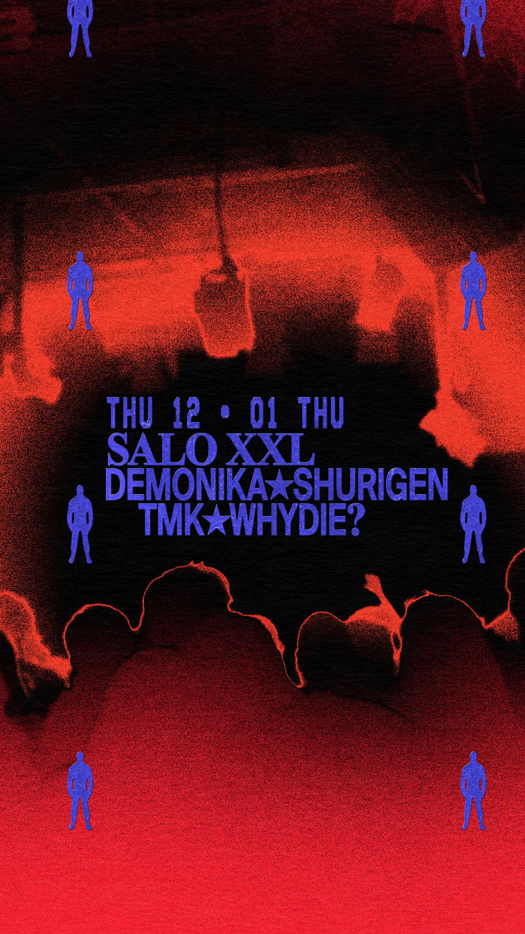 SALO XXL: Demonika, Shurigen, tmk, whydie at Fuchs2, Prague