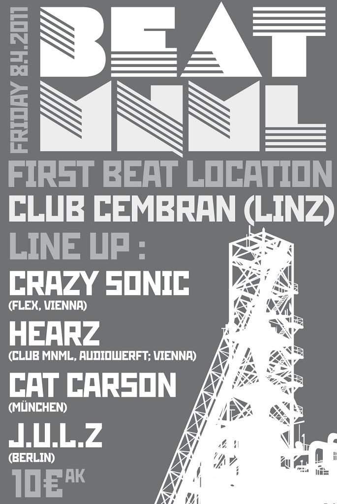 Beat Mnml Mit Crazy Sonic, Cat Carson, Hearz - Página frontal