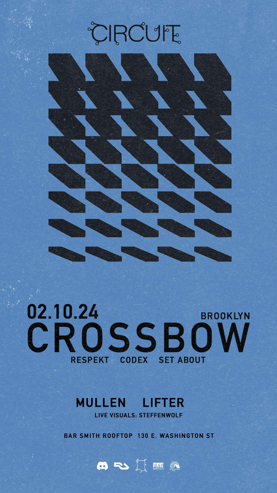 Circuit X Solstice: Crossbow - フライヤー表