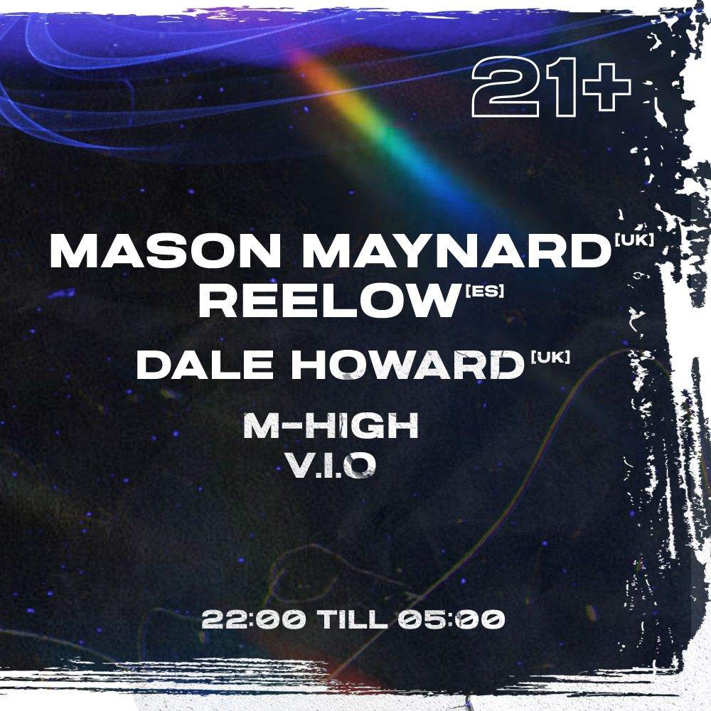 VYBZ W/ Mason Maynard, Reelow, Dale Howard, M-High  - フライヤー表