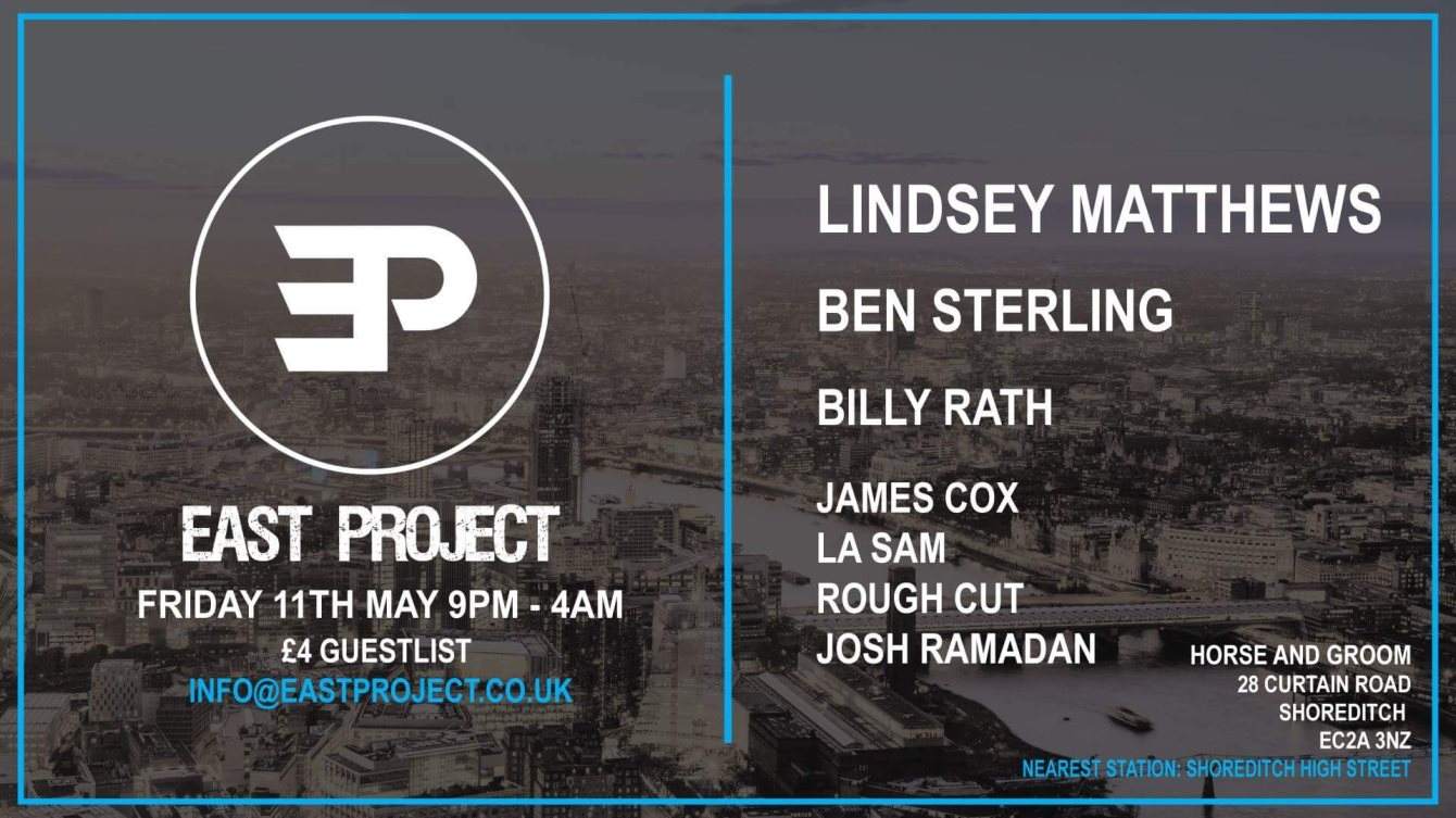 East Project with Lindsey Matthews, Ben Sterling and Billy Rath - Página frontal