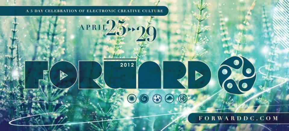 Forward Festival 2012 Opening Party and A/V Showcase - フライヤー表