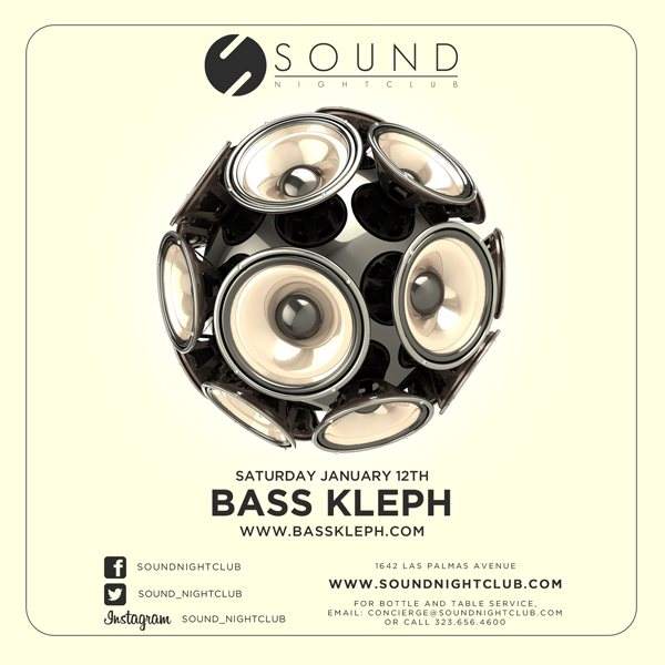 Bass Kleph - フライヤー表