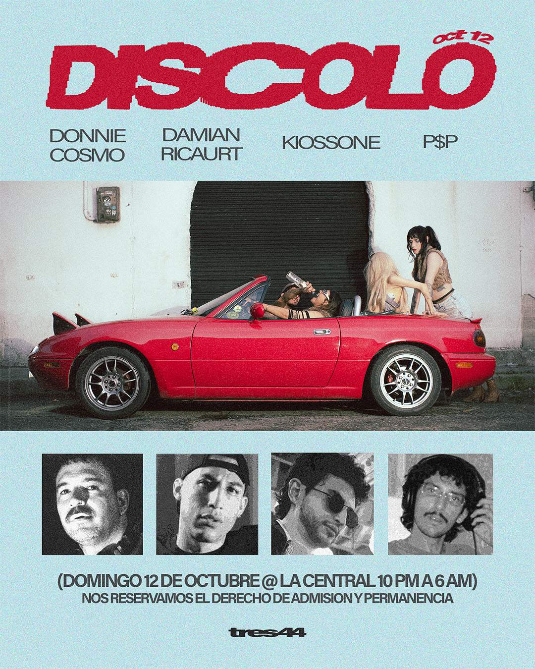 discolo at La Central, Pereira
