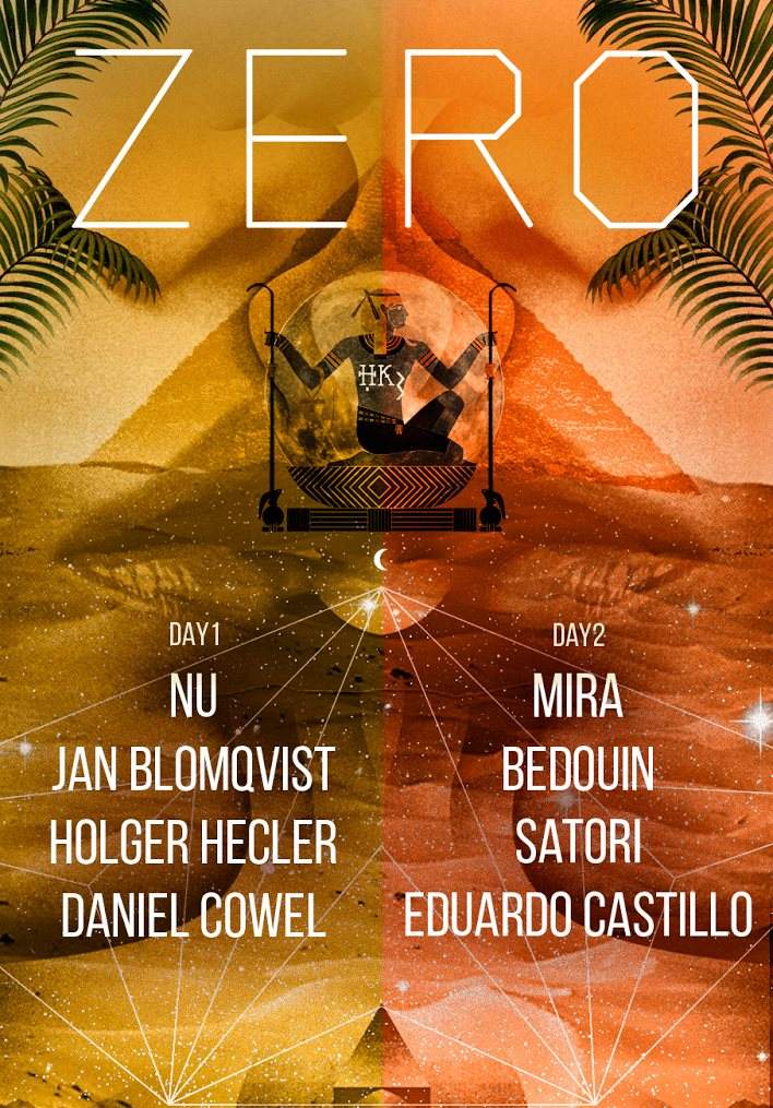 Zero presents... HK3 (Daytime Rooftop Gathering) Day 1 with NU, Jan Blomqvist, Holger Hecler - Página frontal